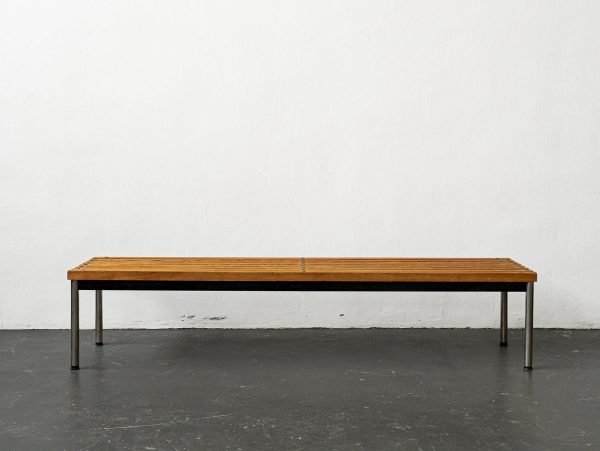 Vintage Waiting Bench by Aa Furniture | Natural Timber & Steel