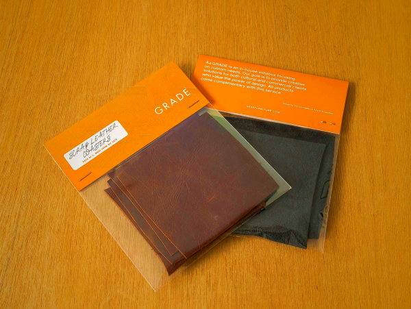 Aa Leather Coasters - Sustainable Top Grain Leather Drink Coasters