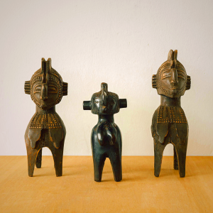 Baga Nimba Tribe Carving - Authentic West African Wooden Sculpture