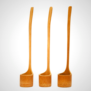 Eco-Friendly Bamboo Ladle for Serving Beverages | Sustainable Kitchen Utensil
