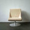 Cassina IXC Boomerang Plus Swivel Chair by Gwenael Nicolas
