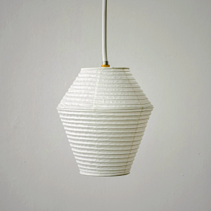 Fores Pendant RIN-104 - Handcrafted Gifu Washi Paper Lantern