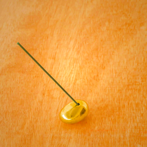 Haec Incense Holder 003 Gloss - Brass Sculpture