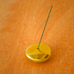 Haec Incense Holder 006 Gloss - Brass Sculpture