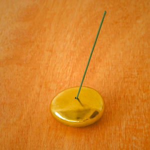 Haec Incense Holder 006 Gloss - Brass Sculpture