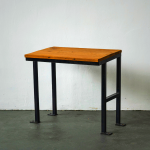 Industrial Credenza with Tilted Timber Surface - Mint Condition