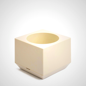 Marutomi Pot Cubic - Modern Japanese Lacquer Plant Pot