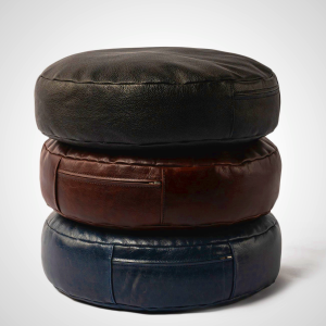 Aa Grade Round Meditation Pillow with Natural Buckwheat Fill