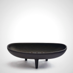 Nambu Tekki Tripod Incense Holder - Authentic Cast Iron Stand