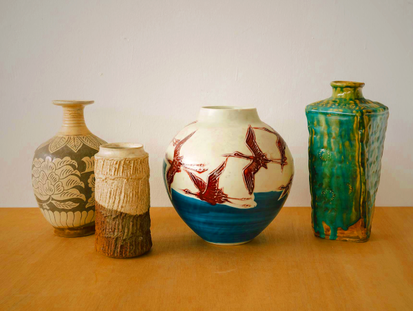 Vintage Ikebana Vases Set of 4 by Aa Furniture