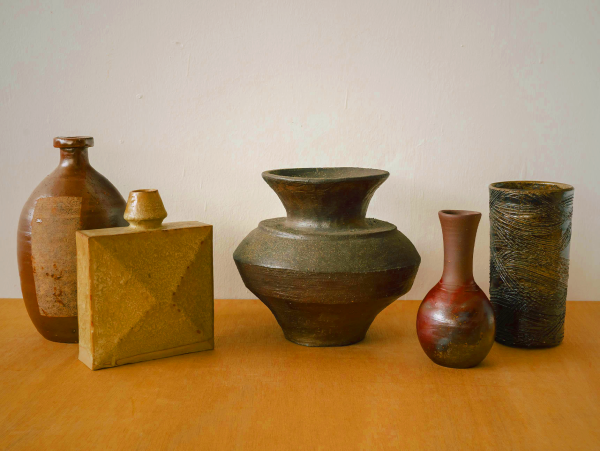 Vintage Ikebana Vases Set of 5 by Aa Furniture