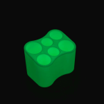 Phosphors Tool Caddy – Durable Silicone Stationery Holder