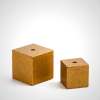 Gold Cube Incense Holder by Sumitani Saburo Shoten