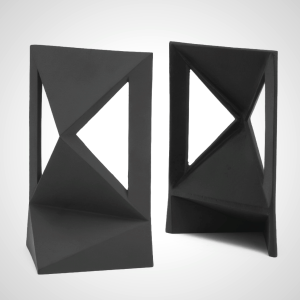 Nambu Tekki Bookend Angle by Tadahiro Baba