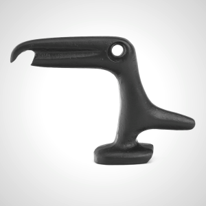 Nambu Tekki Cast Iron Bottle Opener - Crow Vertical Design