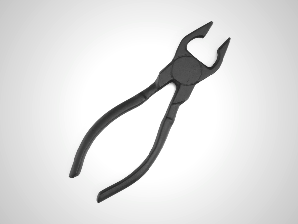 Nambu Tekki Cast Iron Bottle Opener Pliers - Japanese Design