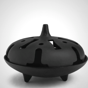 Nambu Tekki Tray - Dome by Tadahiro Baba | Cast Iron Serving Tray