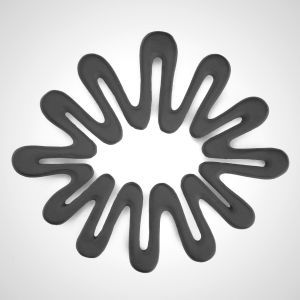 Nambu Tekki Trivet - Michi by Tadahiro Baba | Cast Iron Serveware