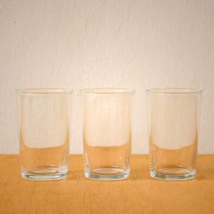 Vintage Thick Glass Cups by Aa Furniture - Durable & Elegant