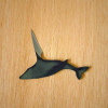 Tosa Whale Letter Opener - Handcrafted Iron Blade from Japan
