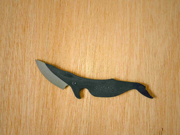 Tosa Whale Knife - Minke Whale Male (B) - Japanese Handcrafted Tableware