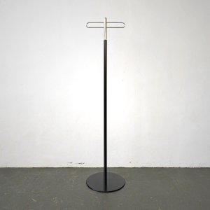 Vintage Metal Coat Hanger Stand - Stylish Entryway Storage