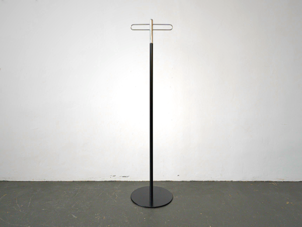 Vintage Metal Coat Hanger Stand - Stylish Entryway Storage