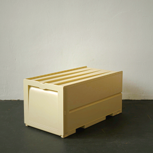 Rare Vintage Tupperware Super Chest Long - Japanese Collectible Storage