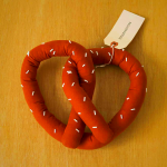 Yuki & Daughters Pretzel Ornament - Handmade Decor