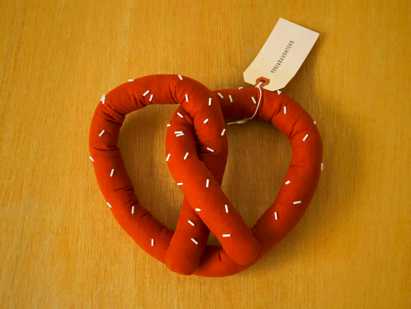Yuki & Daughters Pretzel Ornament - Handmade Decor