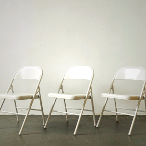 MECO Folding Chairs - Vintage Steel Indoor/Outdoor Seating