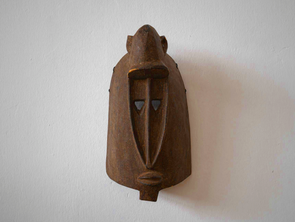 Authentic Dogon Tribal Mask from Mali - Handcrafted African Wood Carving